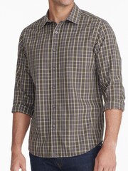 UNTUCKit Grey Dark Regular Fit Wrinkle Free Robertson 100% Cotton Shirt - Image 4 of 4