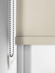 Beige Natural Solstice Made to Measure Blackout Roller Blind - Image 5 of 6
