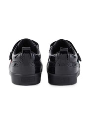 Kickers Black Junior Tovni Brogue Patent Leather Shoes - Image 6 of 9
