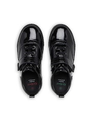 Kickers Black Junior Tovni Brogue Patent Leather Shoes - Image 7 of 9