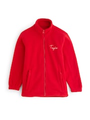 Personalised Embroidered Name Fleece by Dollymix - Image 1 of 4