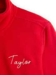 Personalised Embroidered Name Fleece by Dollymix - Image 4 of 4