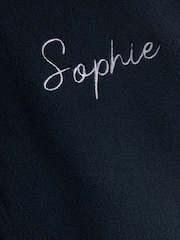 Personalised Embroidered Name Fleece by Dollymix - Image 3 of 4