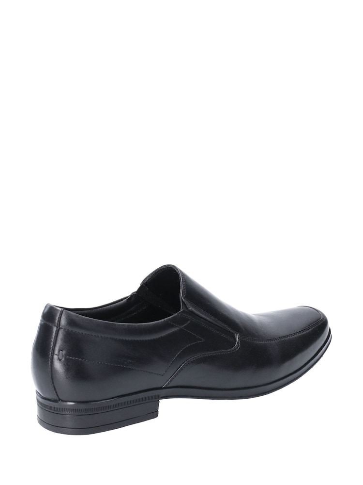 Hush Puppies Black Billy Slip-On Shoes - Image 2 of 3