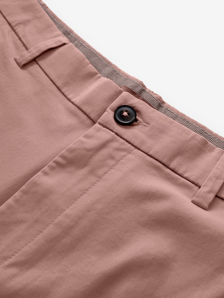 Mehrfarbig/Pastell - Gerade Passform - Stretch-Chinoshorts, 4er-Pack - Image 13 of 15