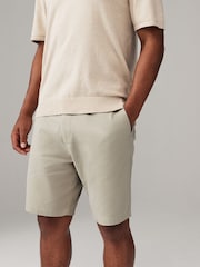 Mehrfarbig/Pastell - Gerade Passform - Stretch-Chinoshorts, 4er-Pack - Image 6 of 15