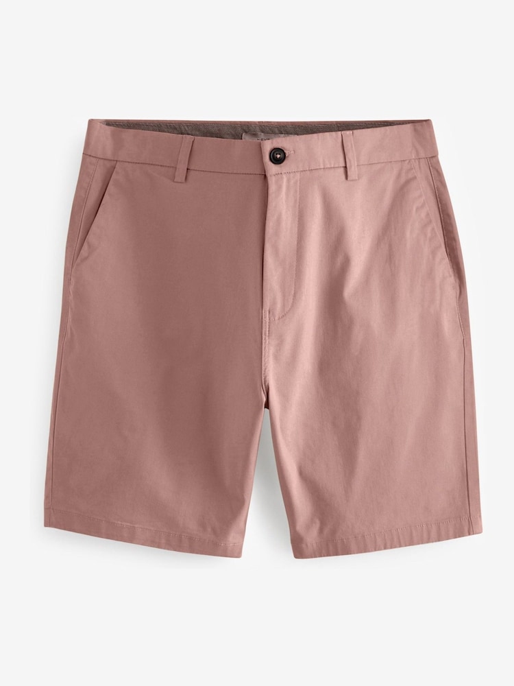 Mehrfarbig/Pastell - Gerade Passform - Stretch-Chinoshorts, 4er-Pack - Image 9 of 15