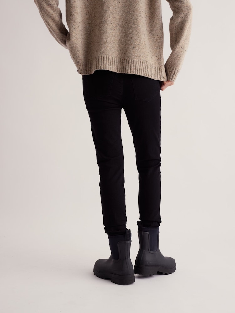 Seasalt Cornwall Black Bosvenning Jeans - Image 2 of 5 Seasalt Cornwall Black Bosvenning Jeans - Image 2 of 5
