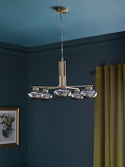 Brass Colton 5 Light Chandelier - Image 2 of 4