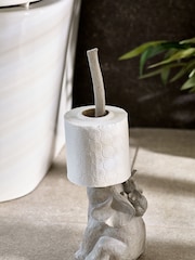 Grey Elephant Toilet Roll Holder - Image 1 of 3