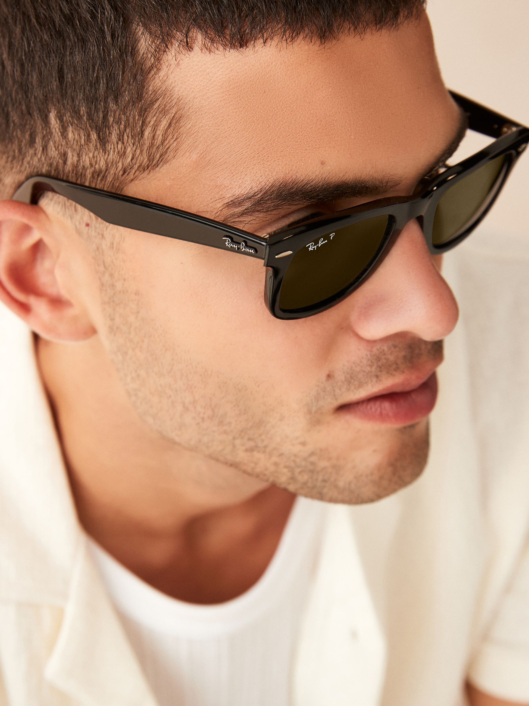 【Ray-Ban】 WAYFARER Ray-Ban WAYFARER REVERSE UNISEX - Ochelari de soare - black/light