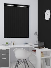 Black Waterproof Made To Measure Vertical Blind - Image 1 of 5
