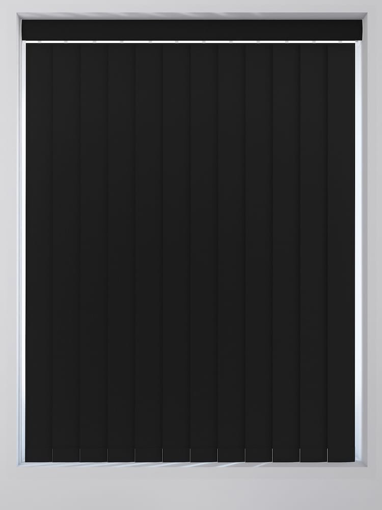 Black Waterproof Made To Measure Vertical Blind - Image 2 of 5