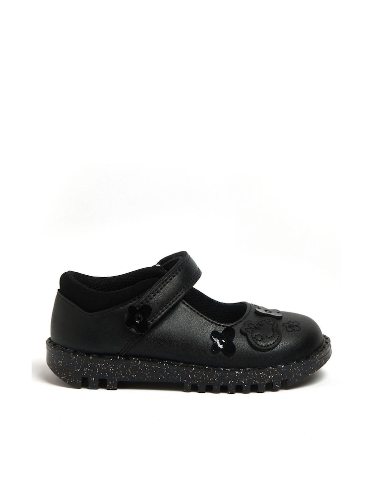 Character Black Peppa Pig School Shoes - Image 2 of 4