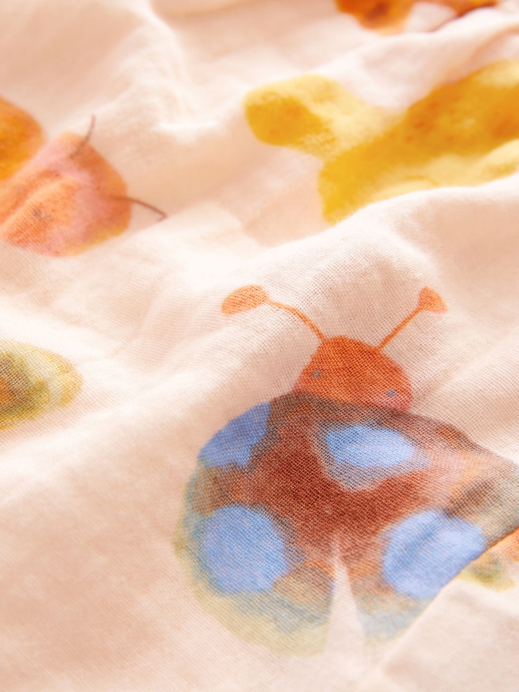 Cream Charcater Woven Button Through Pyjamas (9mths-12yrs) - Image 9 of 9