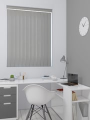 Grey Waterproof Made To Measure Vertical Blind - Image 2 of 5