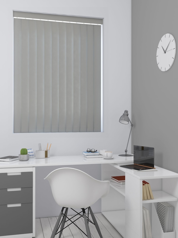 Grey Waterproof Made To Measure Vertical Blind - Image 2 of 5