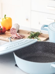 Masterclass Blue Shallow 4L Cast Aluminium Casserole Dish - Image 3 of 3