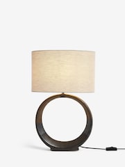Bronze Aspen Ceramic Table Lamp - Image 4 of 6