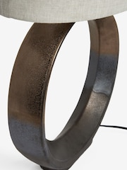 Bronze Aspen Ceramic Table Lamp - Image 5 of 6