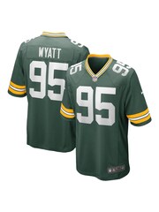 Nike Green NFL Green Bay Packers Home Game Jersey - Devonte Wyatt - Image 1 of 3