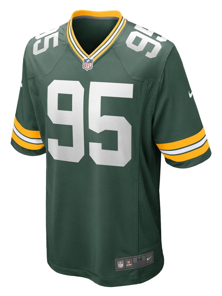 Nike Green NFL Green Bay Packers Home Game Jersey - Devonte Wyatt - Image 2 of 3