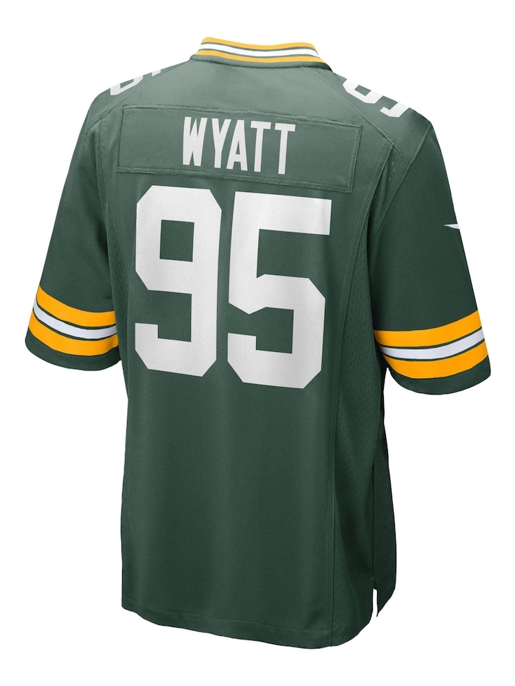 Nike Green NFL Green Bay Packers Home Game Jersey - Devonte Wyatt - Image 3 of 3