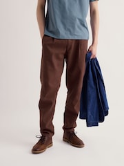 Seasalt Cornwall Natural Helmsman Trousers - Image 2 of 2