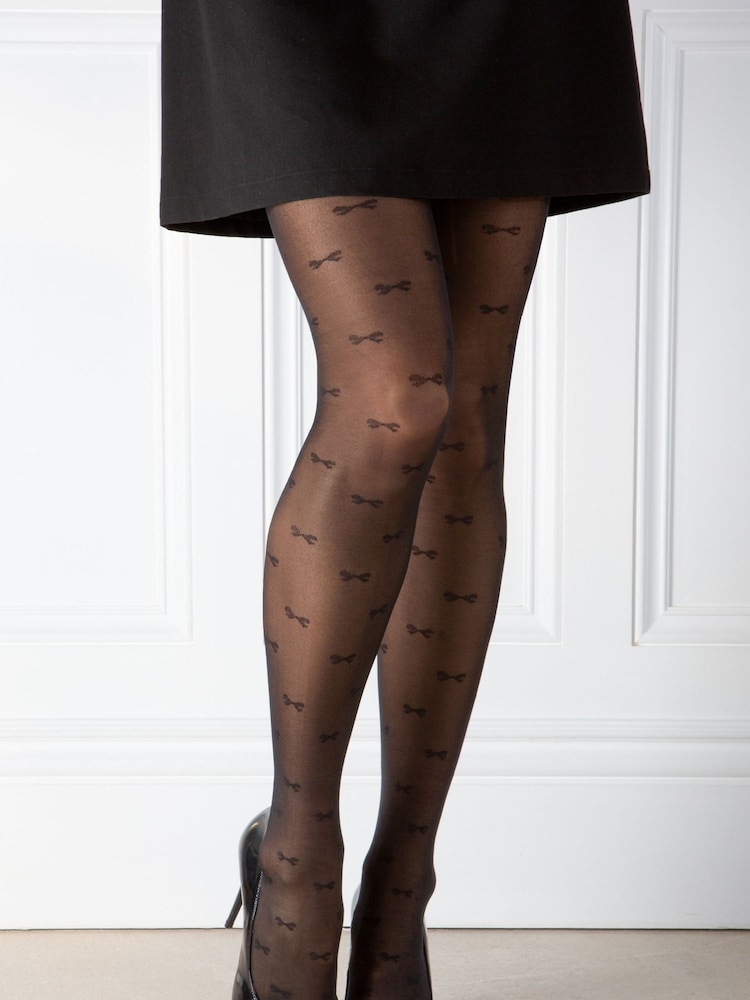 Ciorapi cu model fundă Pour Moi Luxe 20 Den - Image 2 of 3