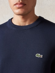Lacoste 100% Cotton Crew Neck Sweater - Image 5 of 8