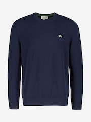 Lacoste 100% Cotton Crew Neck Sweater - Image 6 of 8