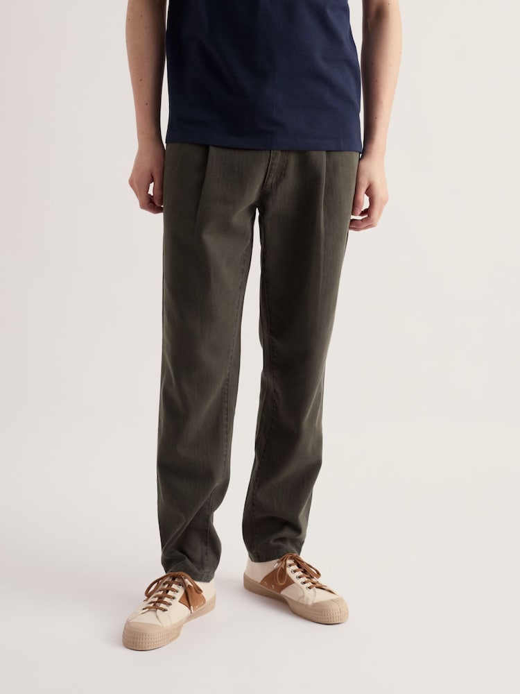 Seasalt Cornwall Green Helmsman Trousers - Image 1 of 5 Seasalt Cornwall Green Helmsman Trousers - Image 1 of 5