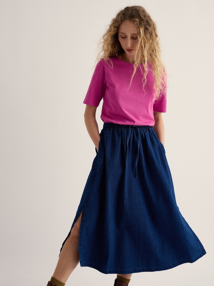 Seasalt Cornwall Pink Poisson T-Shirt - Image 2 of 5