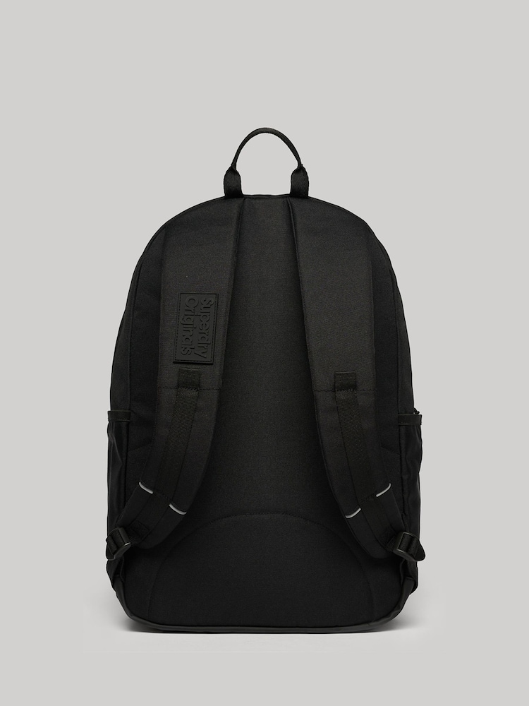 Superdry Black 100% Cotton Classic Montana Bag - Image 2 of 5