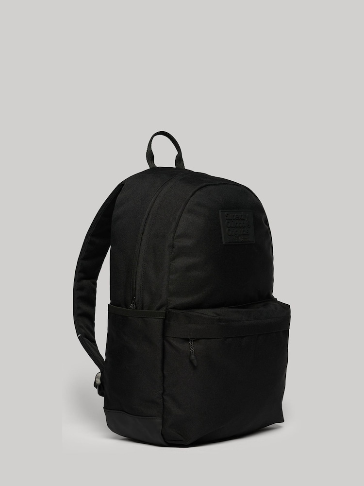 Superdry Black 100% Cotton Classic Montana Bag - Image 3 of 5