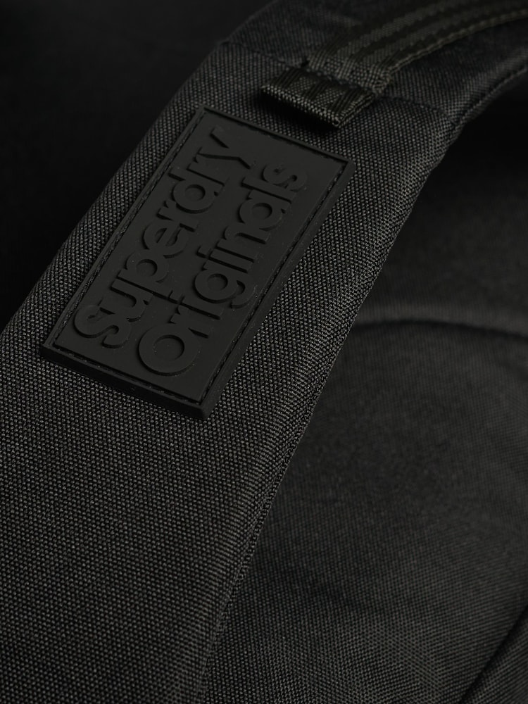 Superdry Black 100% Cotton Classic Montana Bag - Image 5 of 5