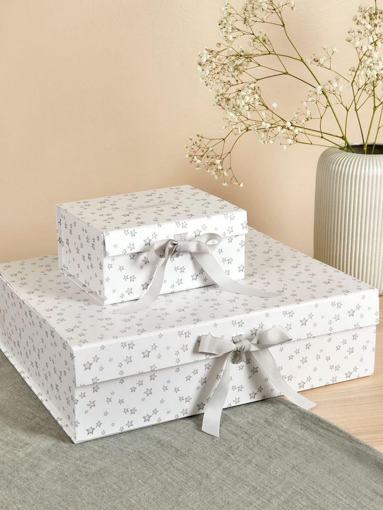 JoJo Maman Bébé Large Star Gift Box - Image 2 of 2 JoJo Maman Bébé Large Star Gift Box - Image 2 of 2
