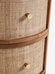 Mid Natural Odella Mango Bedside Table - Image 10 of 10