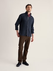 Seasalt Cornwall Brown Tollgate Slim Trousers - Image 3 of 4