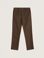 Seasalt Cornwall Brown Tollgate Slim Trousers - Image 4 of 4