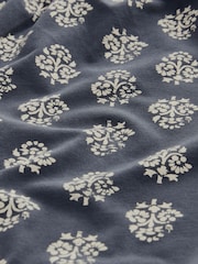 Blau/Ecru - Pyjama mit Rüschen aus 100 % Baumwolle im 2er-Pack - Bild 10 von 10
