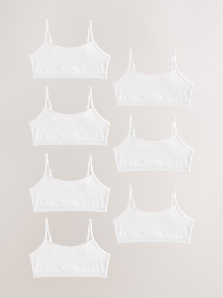 Bela - srce; srčast Lace Trim Strappy kratek; prirezan topi 7 komplet (5-16yrs) - Slika 1 iz 3