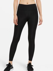 Nike Black Epic Fast Mid-Rise Pocket Running Leggings - Image 1 of 9