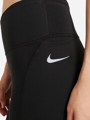 Nike Black Epic Fast Mid-Rise Pocket Running Leggings - Image 7 of 9