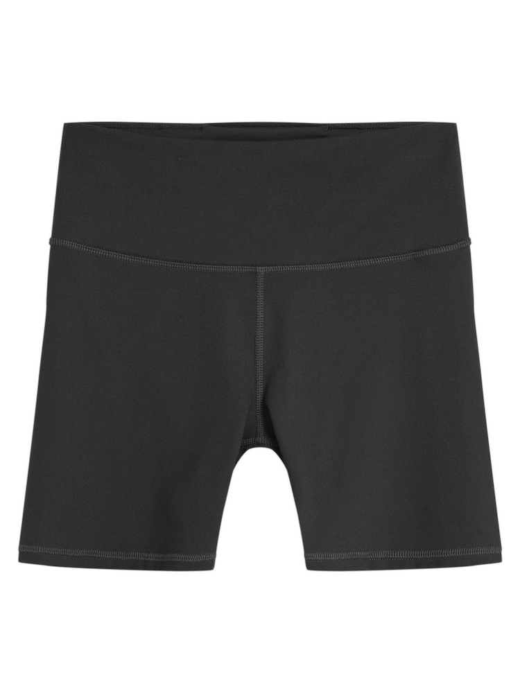 Puma Black EVOLVE Womens High-Waisted 5" Tight Training Shorts - Image 2 of 2