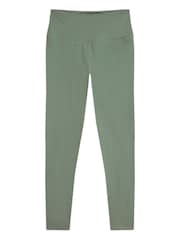 Puma Green EVOLVE Womens High-Waisted Full-Length Training Tights - Image 1 of 2