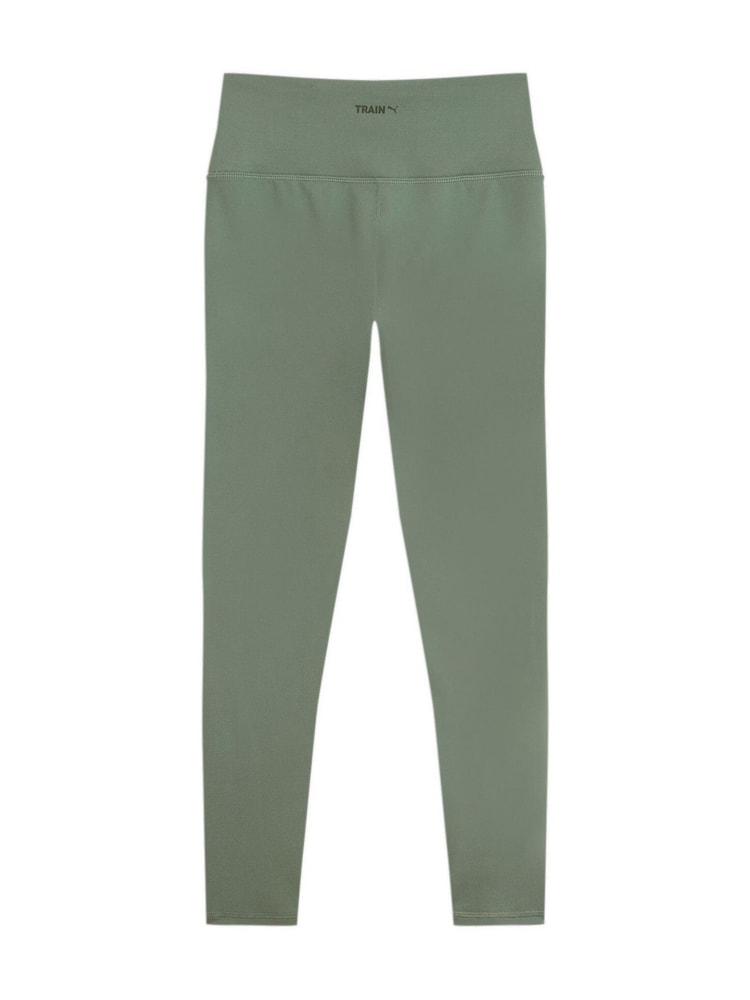 Puma Green EVOLVE Womens High-Waisted Full-Length Training Tights - Image 2 of 2