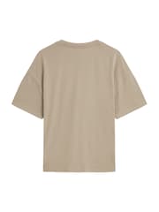 Puma Natural EVOLVE Womens Oversized Training T-Shirt - Image 2 of 2