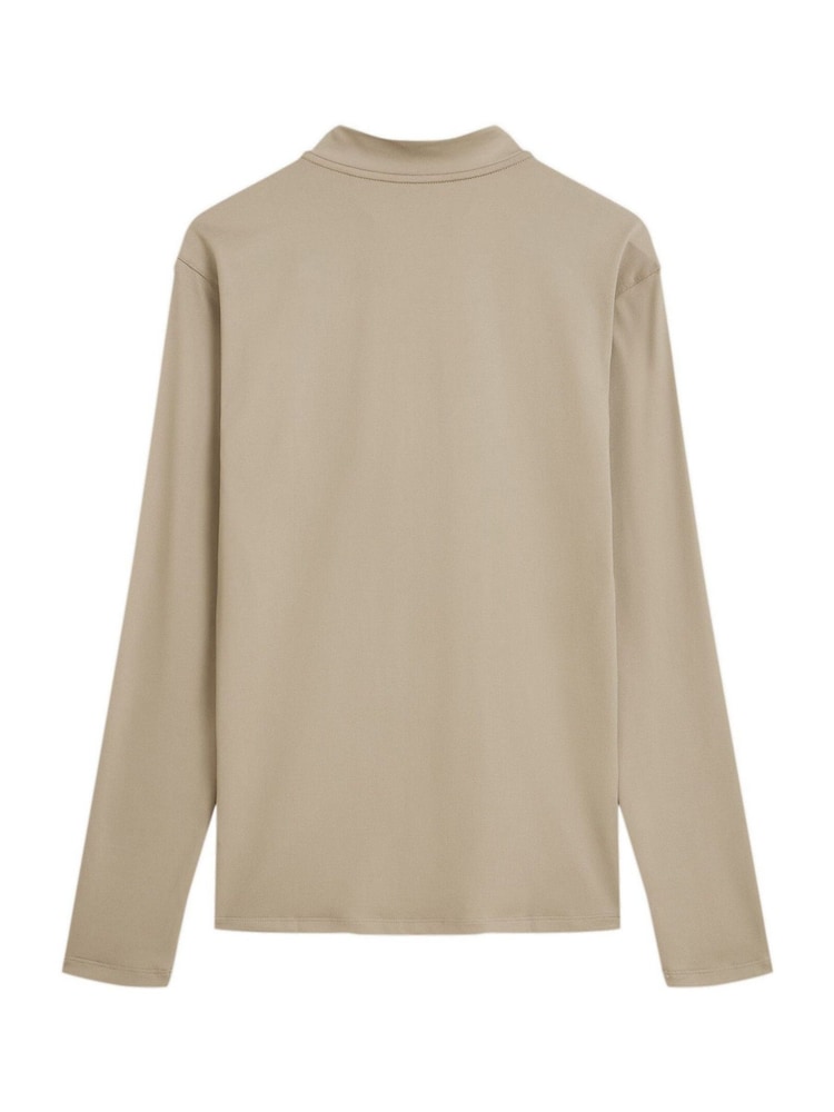 Puma Natural Natural EVOLVE Mens Training Quarter Zip Sweatshirt - Image 2 of 2
