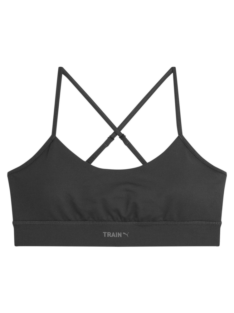 Puma Grey Evolve Low Impact Training Bra - Image 1 of 2